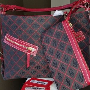 Dooney Handbag & Wristlet